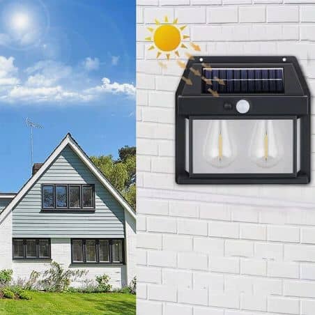 LAMPE MURALE A INDUCTION SOLAIRE